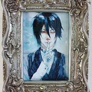 Kuroshitsuji Czarny Kamerdyner, Sebastian Michaelis Art Print Fanart