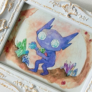 Impresión de arte Pokémon sableye