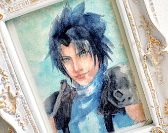 Zack Final Fantasy VII Remake - Limited Edition Fine Art Print