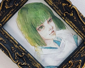 Haku spirited away fanart print