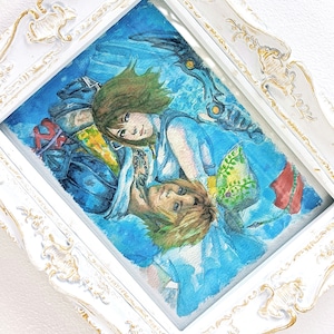 Tidus e Yuna Fantasia stampa finale X