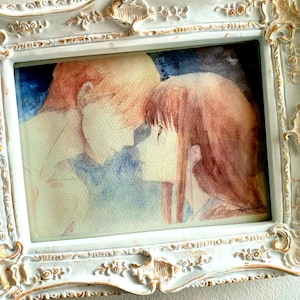 Tohru x Kyo  art Print | Fanart watercolour handpainted