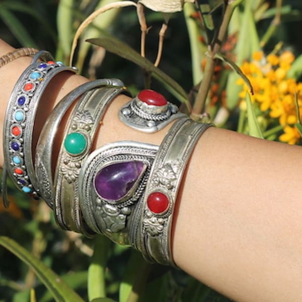 Brown Coral Cuff