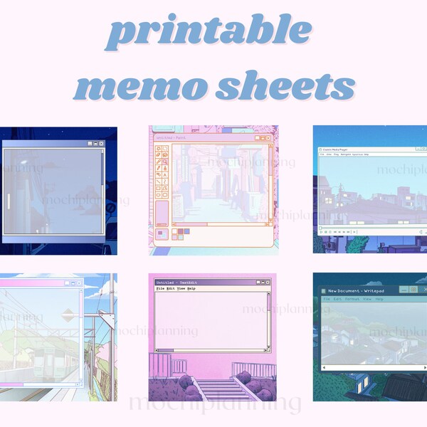 Memo Pad - Etsy