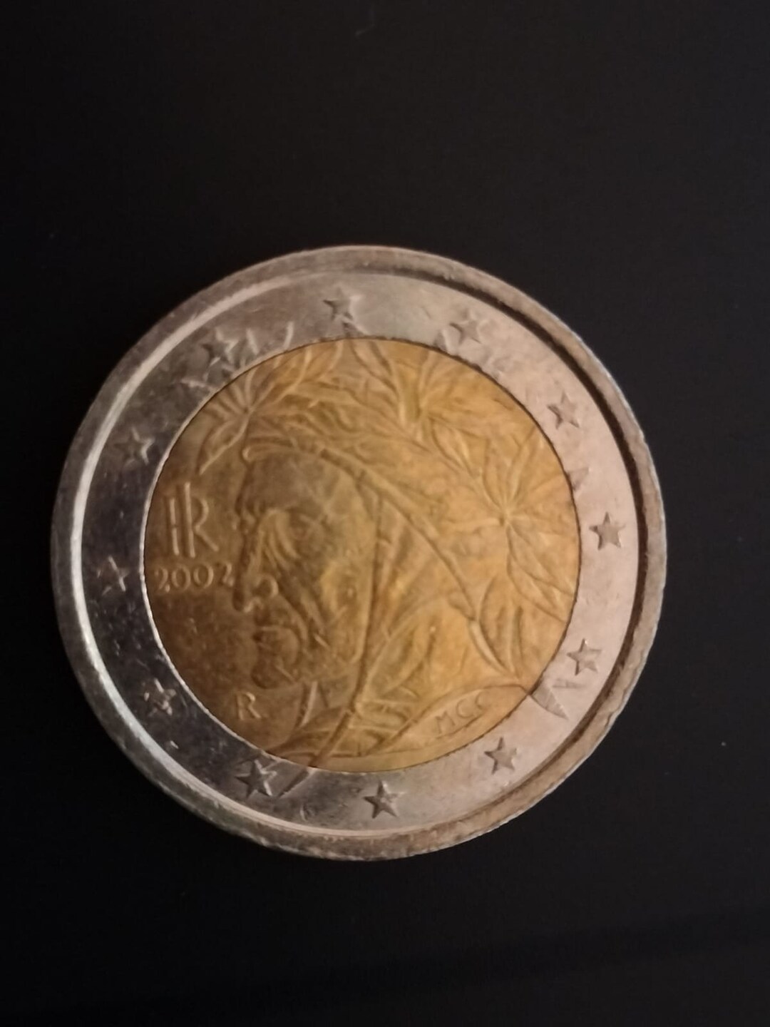 moneda 2 euros italia 2002 dante alighieri