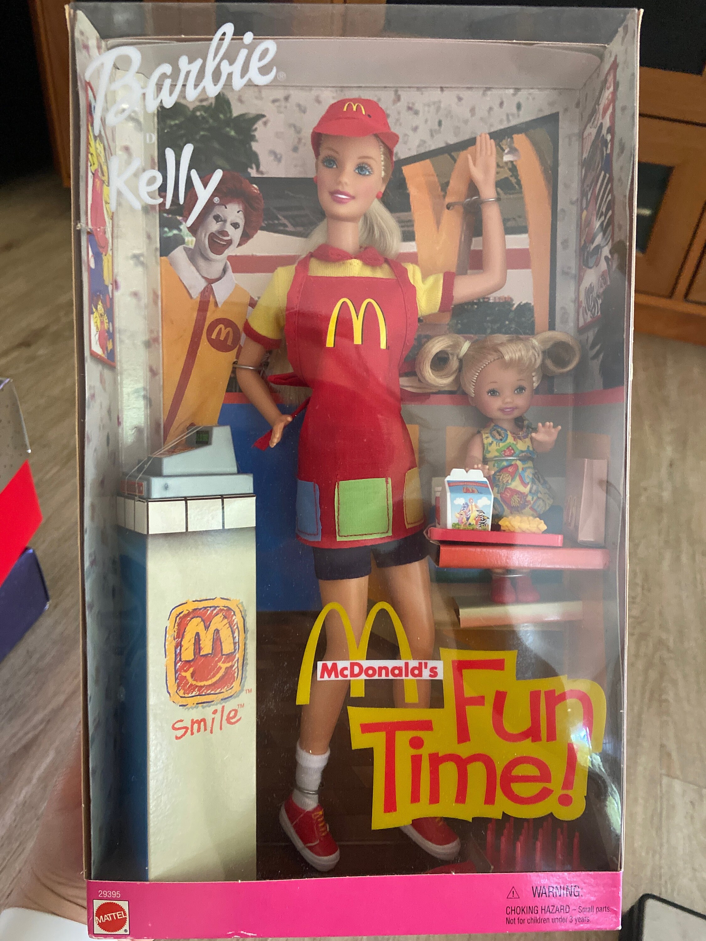 Barbie doll online mcdonalds set