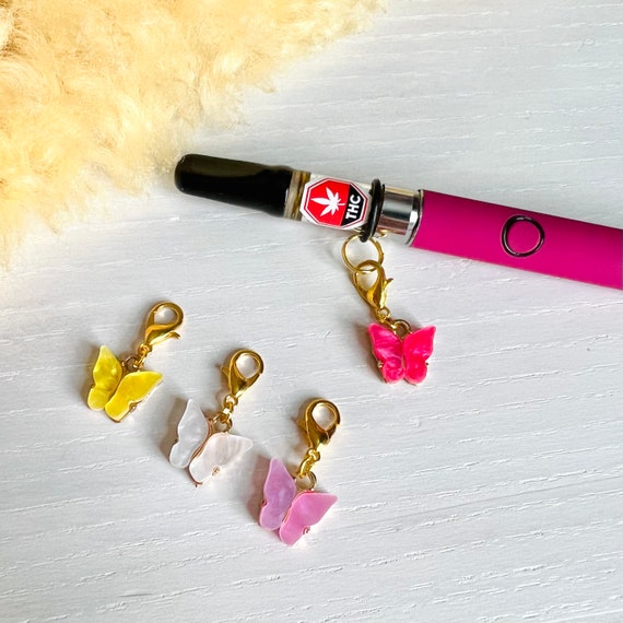 Vape Charms / TINY BUTTERFLY / Vape Accessories Charm / 420 Etsy