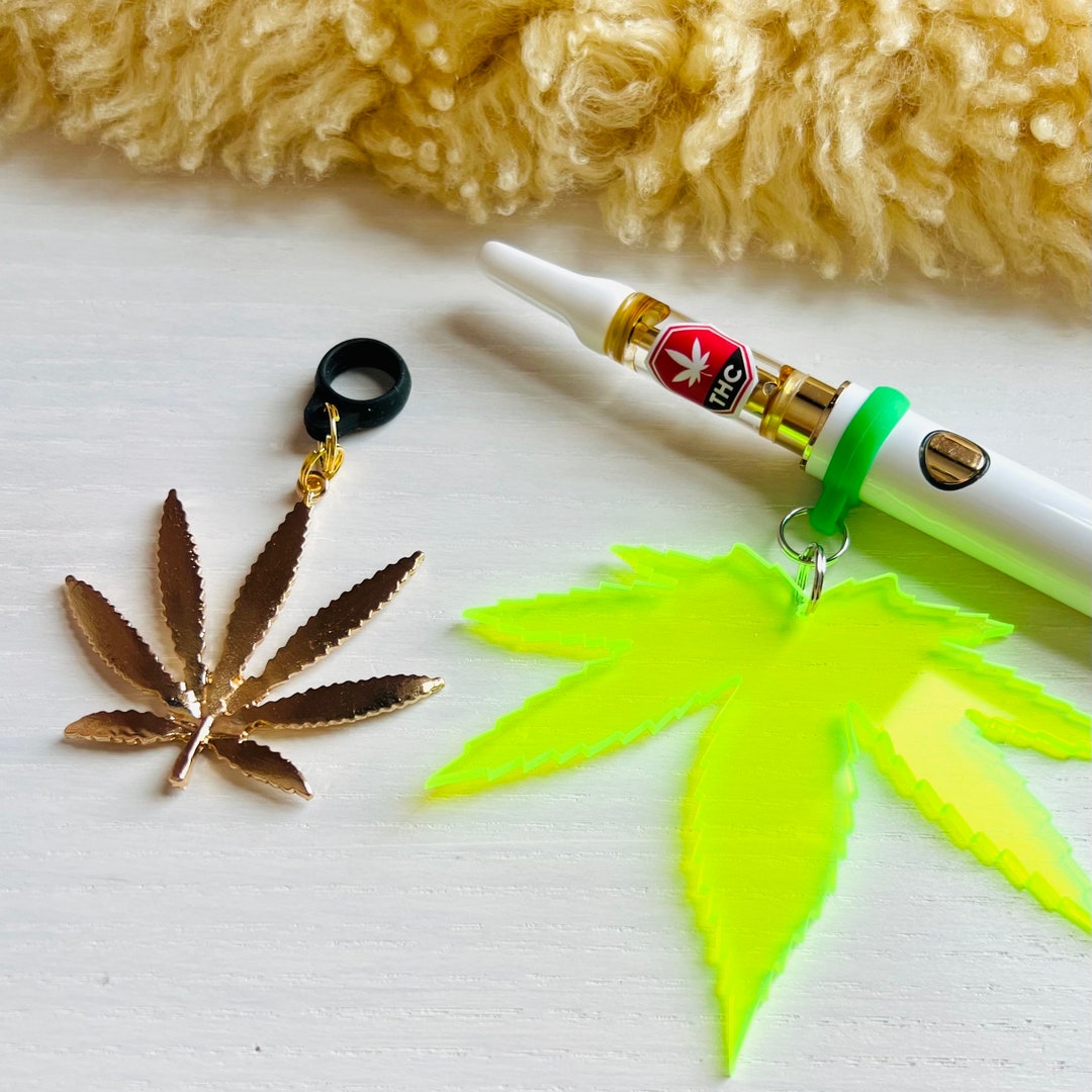 Super XL Vape Charms / POT LEAF / Vape Accessories Charm / 420 Etsy