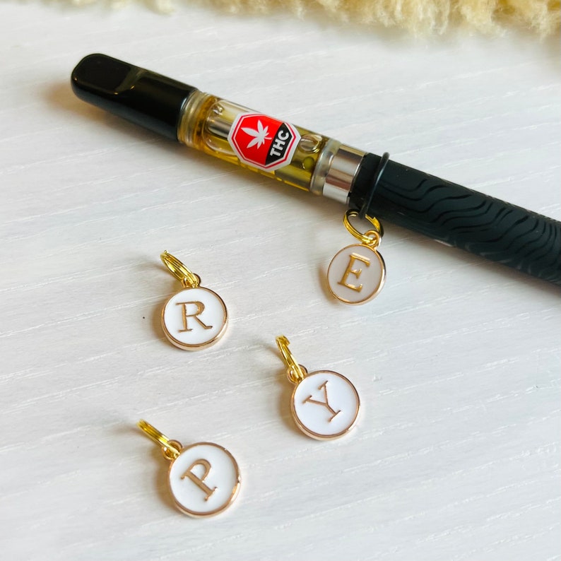 Custom 510 Vape Battery Letter Charms / Vape Accessories Charm Etsy