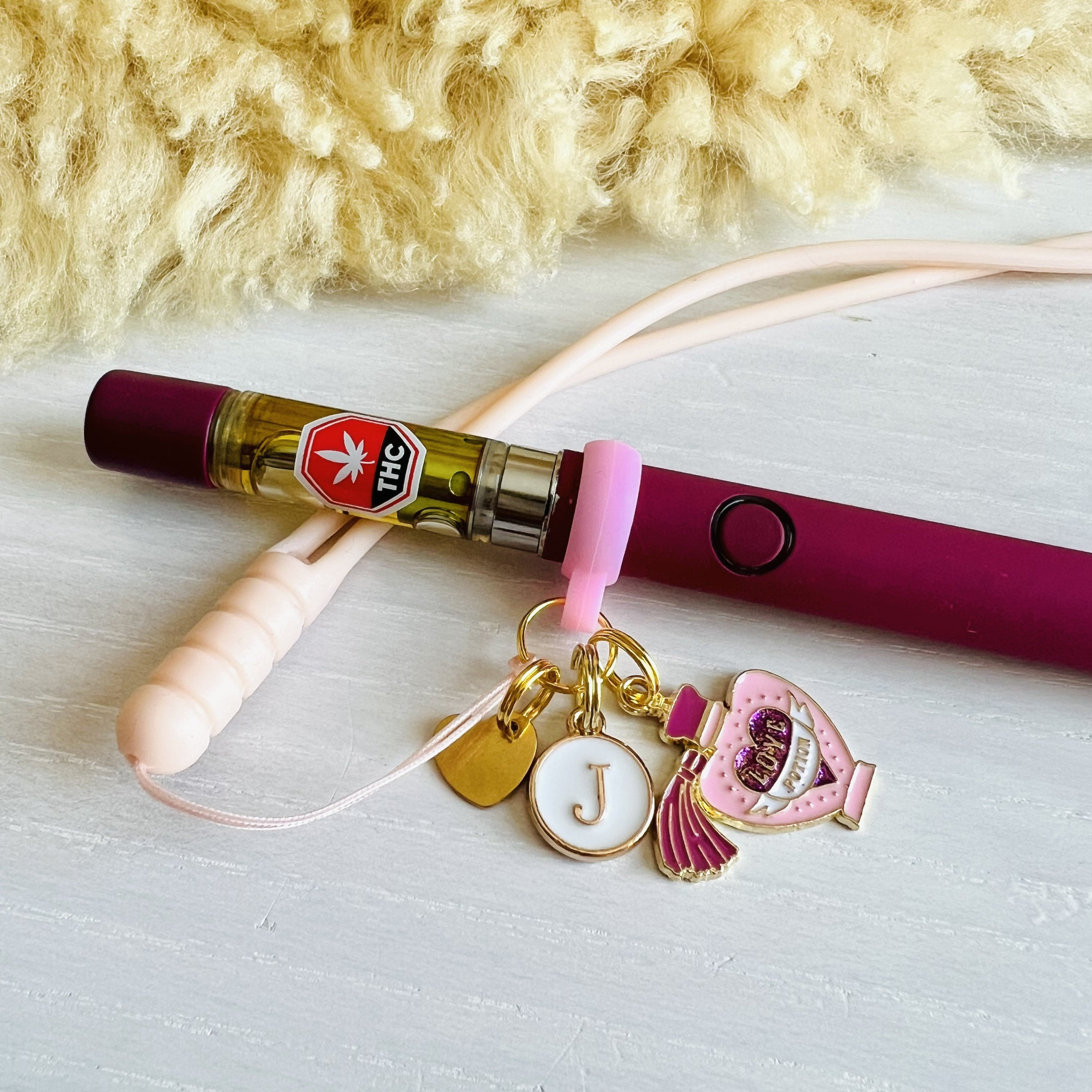 Custom Vape Charm Wristlet / LOVE POTION / Letter Vape Holder Etsy