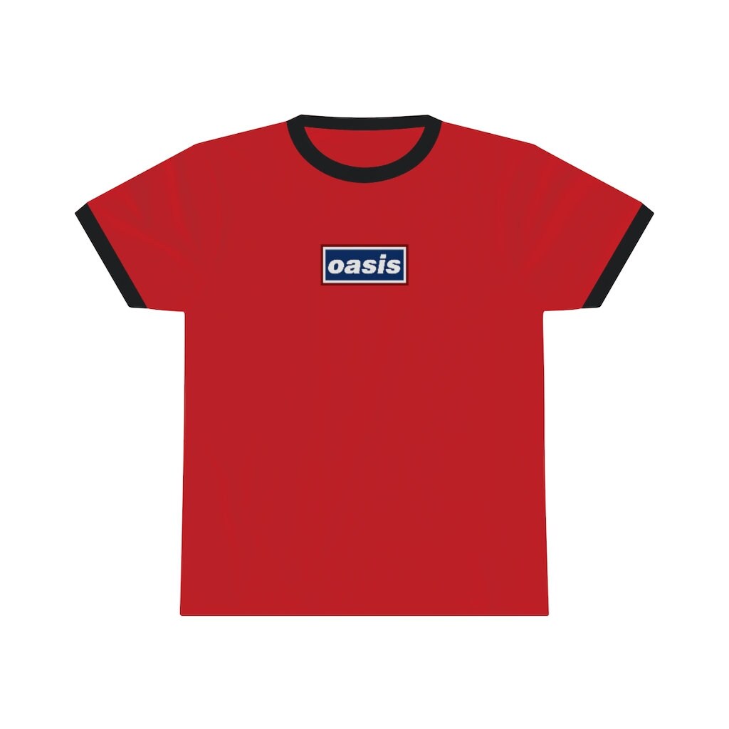 Oasis Ringer T-shirt Vintage Look 