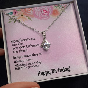 Verjaardagscadeau ketting voor zus, ketting cadeau beste vriend, ketting cadeau beste vriend, ketting cadeau beste vriend