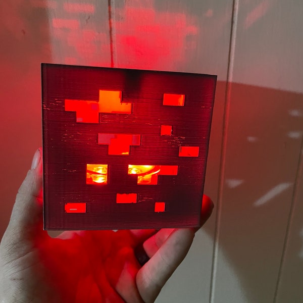 Luz nocturna de Minecraft