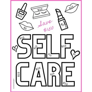 Self Care Challenge, Two Challenges, 150 Dollar & 300 Dollar Self Care Challenges