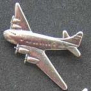 TWA Stratoliner Aircraft Sterling Pin