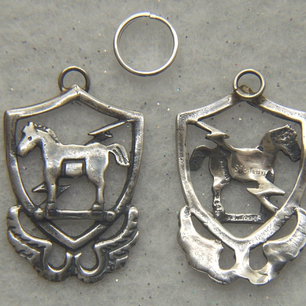 10th Special Forces 1950's beret badge Sterling Silver Charm