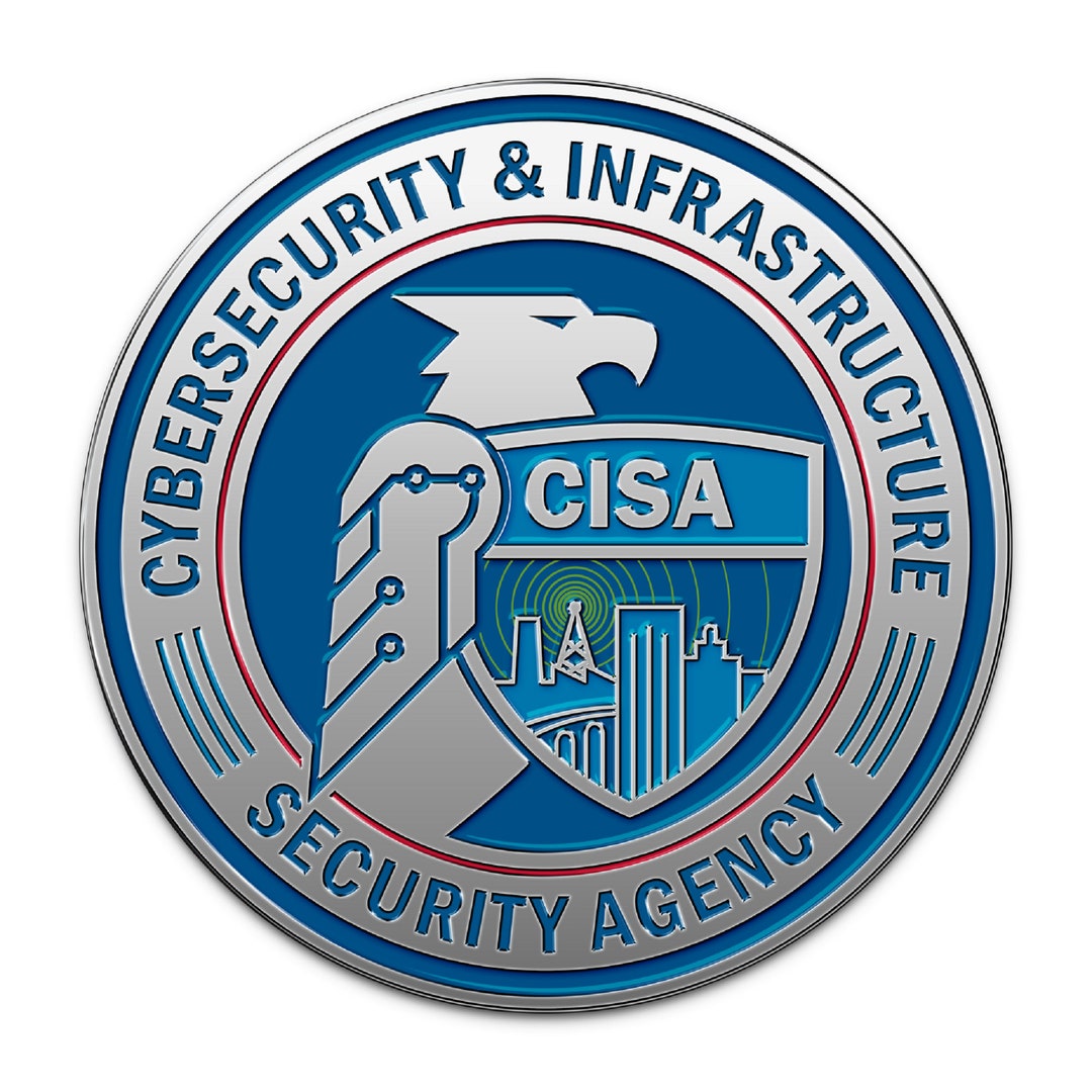 Seal of the Cybersecurity and Infrastructure Security Agency 14 Round
