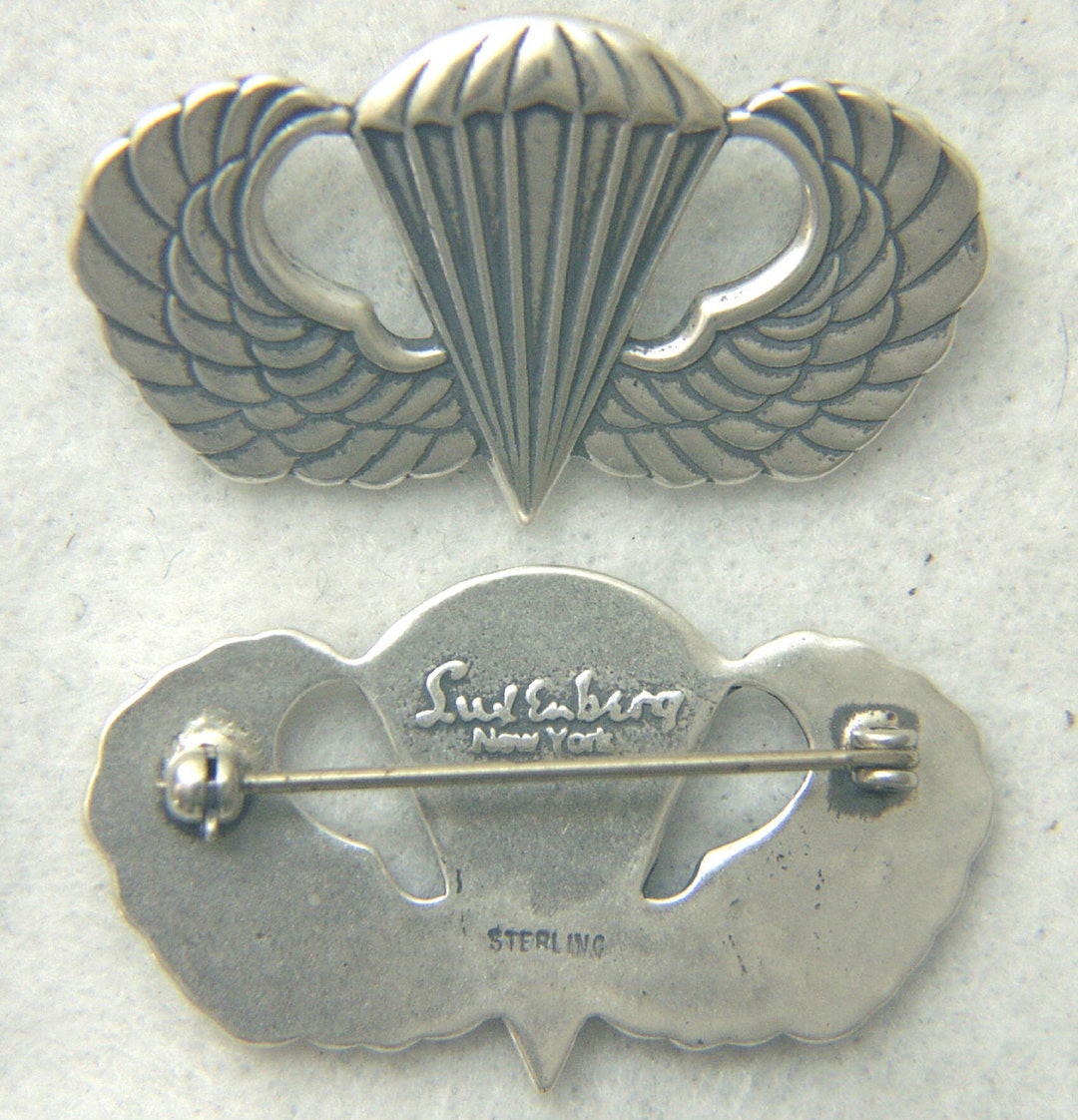 Folgore Small Metal Paratrooper Badge 28mm Civilian (139 - Foto 5