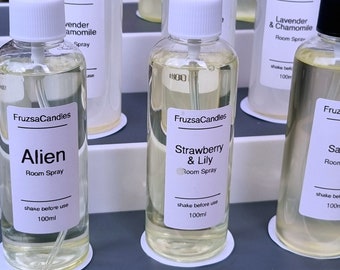 Luxury Inspired Room Spray - Premium huis- en linnennevel - Langdurig frisse geuren - Handgemaakte kamerspray - 100 ml