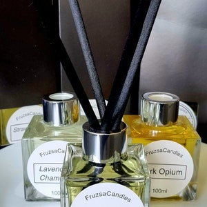 Diffusore a bastoncini di lusso/Diffusore a bastoncini altamente profumato fatto a mano/Scegli il tuo profumo