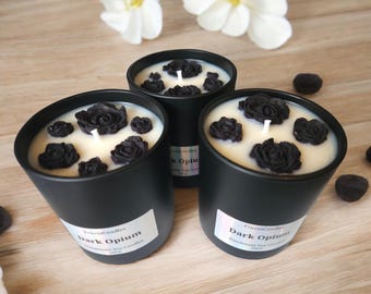 Luxury Dark Opium Scented Candle/Perfume Candle/Soy Candle