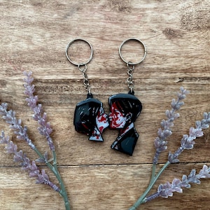 Three Cheers for Sweet Revenge Inspired Magnetic Duo Keychain | Emo | Scene | Punk