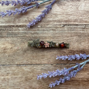 Purple amethyst hair chopstick sbeaded tan Y2K vintage fairy grunge Whimsigoth Check out hbalbright99 main image 2