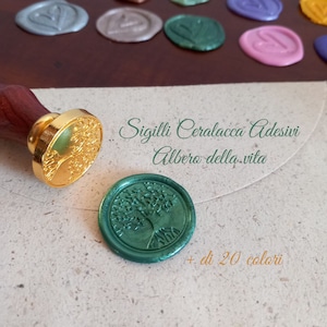 50 stuks Boom des Levens Zegellak Sticker - Huwelijksuitnodiging en Ceremonie Zegel, Zegellak met Boom des Levens