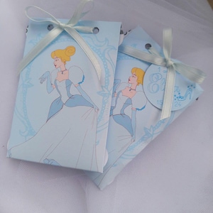 10 BOÎTES À CONFETTIS avec fanart de Cendrillon, pour fêtes d'anniversaire et cérémonies à thème, boîtes à bonbons personnalisées pour filles