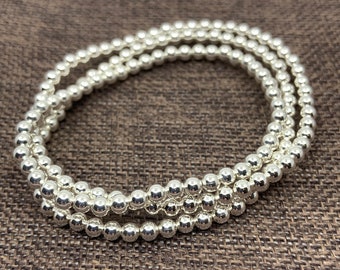 Chakri 925 silverbeads women gift, Drill 925 silverbeads handmade 925 silverbrads 9mm 925 silverbeads Silver beads