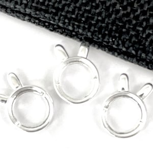 Perles de lapin en argent sterling, Perles de tête de lapin, Bijoux de lapin en argent 925, Bracelet de perles, Silver Dazzle Co, Grossiste