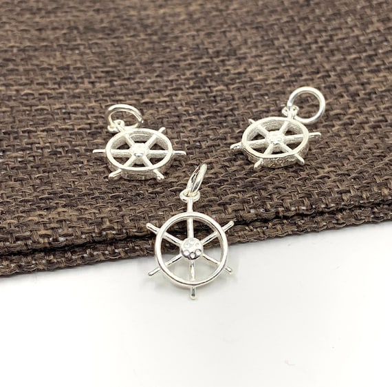 Sterling silver nautical charms deals