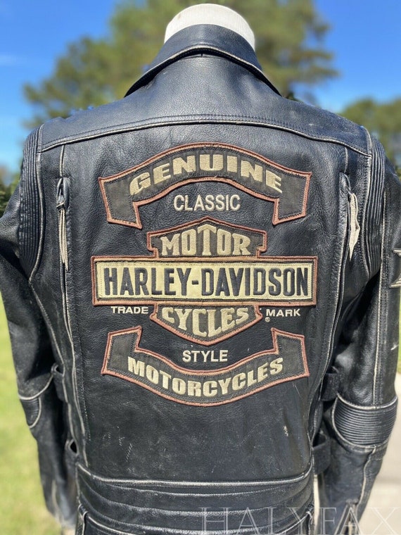 Harley Style Distress Leather Motorcycle Vest Multi Pockets Waistcoat Harley Style Distress Leather Motorcycle Vest Multi Pockets Waistcoat
