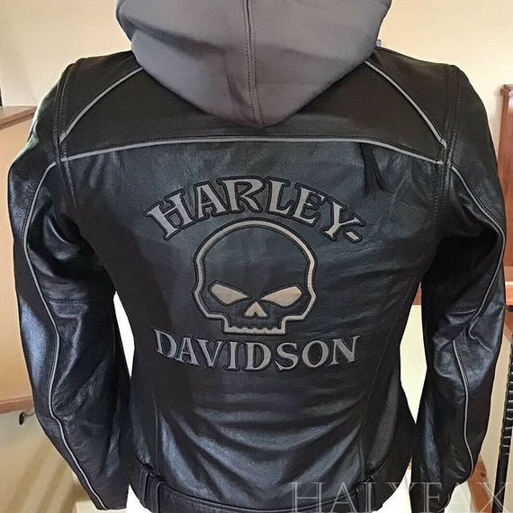 womens harley skull jacket