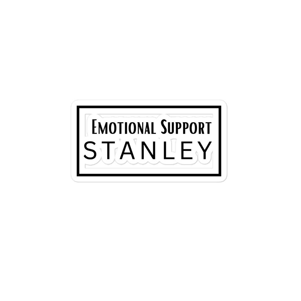 Emotional Support Stanley Sticker