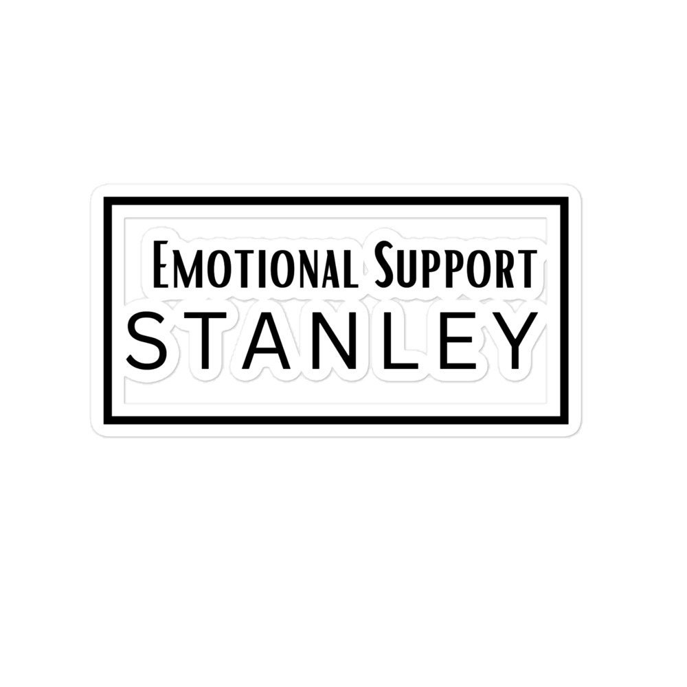 Emotional Support Stanley Sticker 