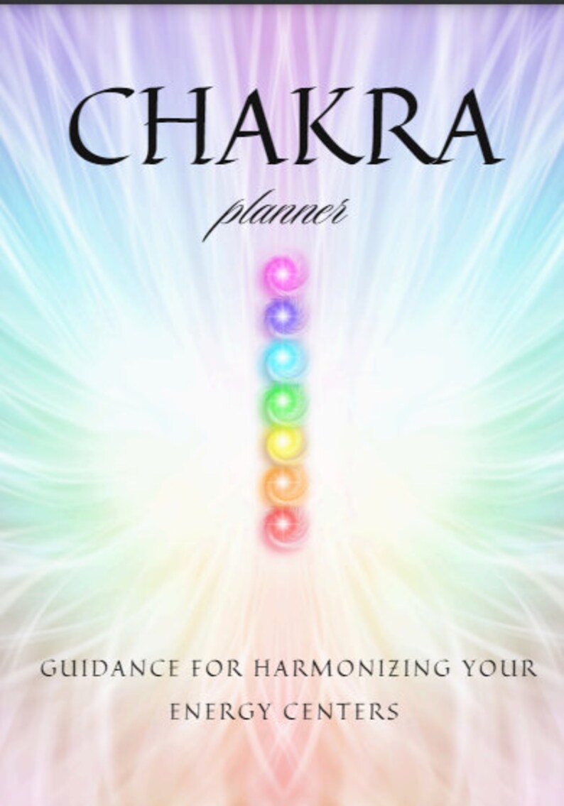 7 CHAKRAS WORKBOOK | Chakra Planner Workbook | Chakra Guide | Printable ...