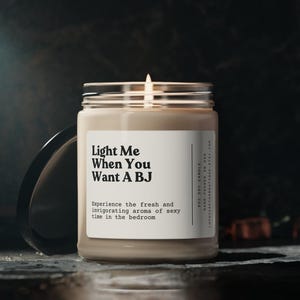 Light When You Want A BJ, Gift for Boyfriend, Relationship Gift, Boyfriend Gift for Him, Gift from Girlfriend, Valentine&#39;s Day Gift