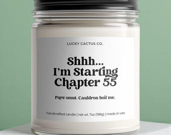 Chapter 55 Acotar Candle, Acotar Fan Gift, Rhysand Candle, A Court of Thorns and Roses, Velaris Candle, Bookish Candle, ACOMAF - LC036
