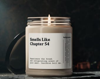 Chapter 54 Acotar Candle, Acotar Fan Gift, Rhysand Candle, A Court of Thorns and Roses, Velaris Candle, Bookish Candle, ACOMAF