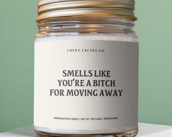 Personalisierte Umzug Geschenk Lustige Kerze Personalisierbare Geschenk Benutzerdefinierte Text Geschenke Neue Hausbesitzer Neuer Zustand Lustige Einweihungsparty Geschenk