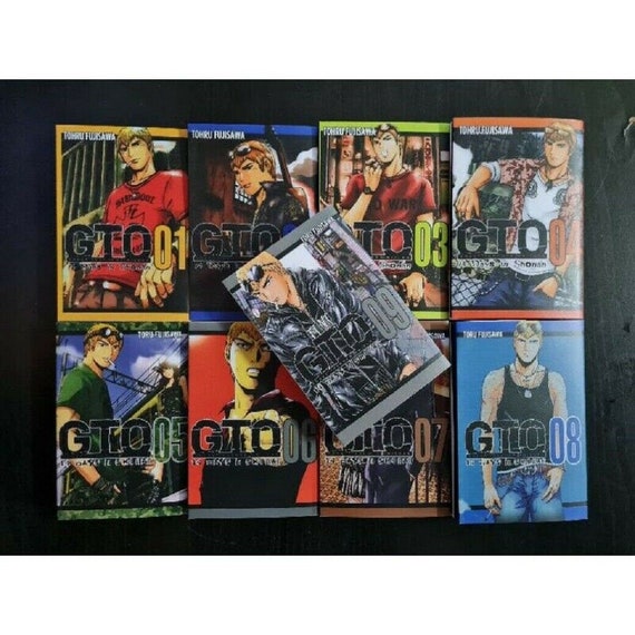 Book Anime Comic Gto 14 Days In Shonan Volume 1 9 Etsy