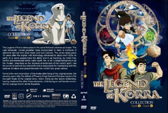 Anime Avatar the Legend of Korra Book 1 2 3 4 Episode 1 52 - Etsy Denmark Anime Avatar the Legend of Korra Book 1 2 3 4 Episode 1 52 - Etsy Denmark