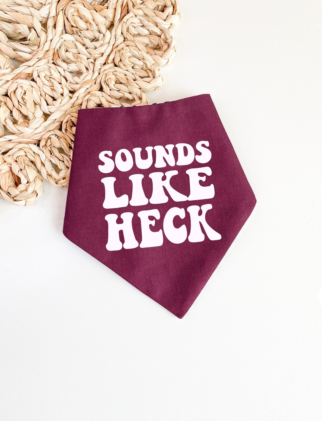 Texas A&M Inspired Dog Bandana Sounds Like Heck Aggie Etsy