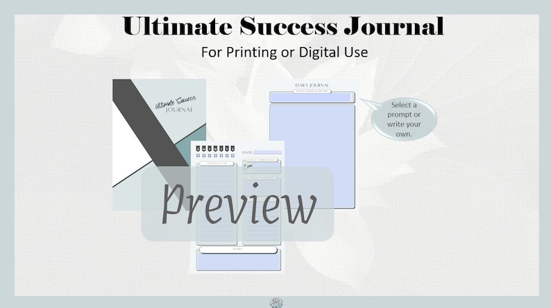 Ultimate Success Digital Journal image 1