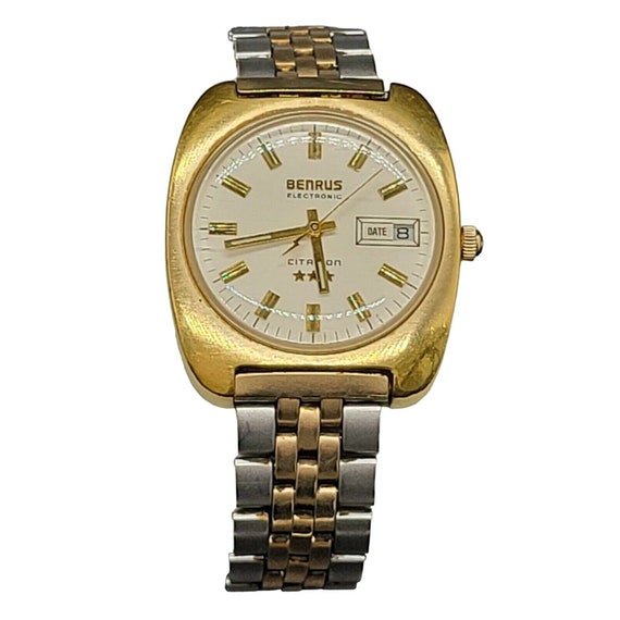 Montre Benrus Femme Avec Boîtier Cristal - Neuve Dans Sa Boîte D'Origine - Modèle 125