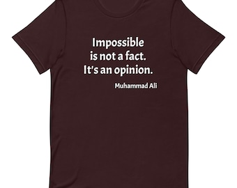 Muhammad Ali Camisa/Boxeo/CABRA/Inspirador
