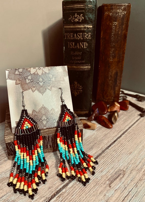 Native American Beaded Earrings