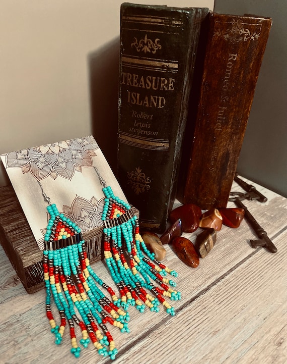 Native American Princess Earrings - image 1