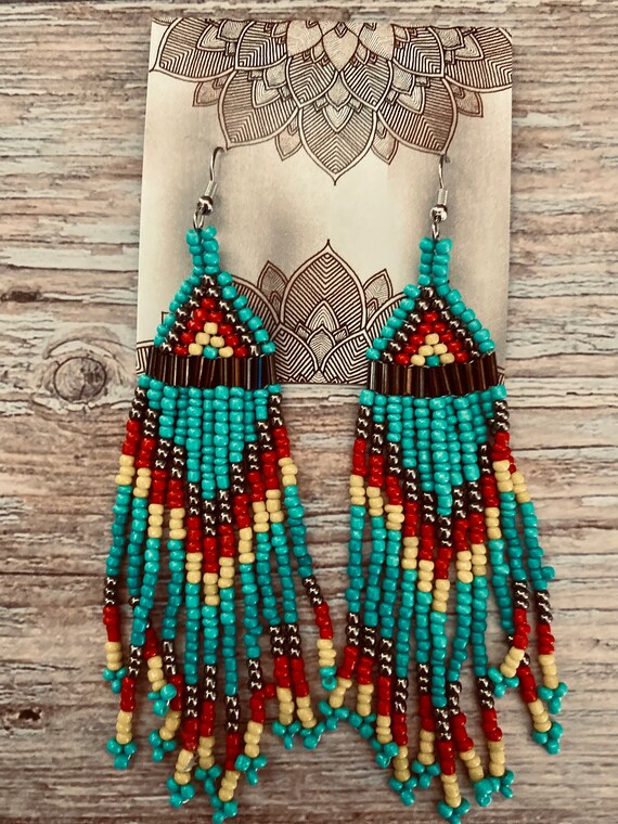 Native American Princess Earrings - image 2